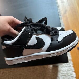 Nike preschool size 12 children dunk lows
